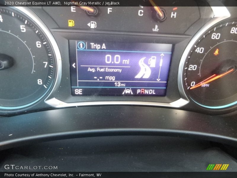 Nightfall Gray Metallic / Jet Black 2020 Chevrolet Equinox LT AWD