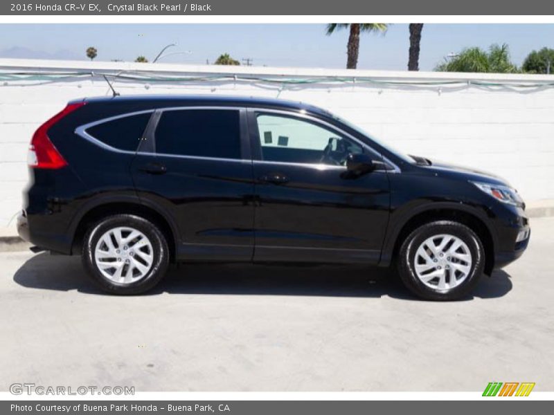 Crystal Black Pearl / Black 2016 Honda CR-V EX