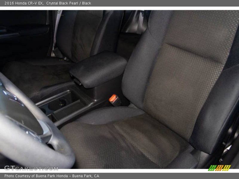 Crystal Black Pearl / Black 2016 Honda CR-V EX