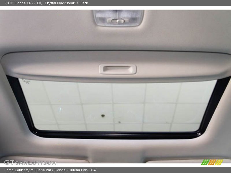 Crystal Black Pearl / Black 2016 Honda CR-V EX