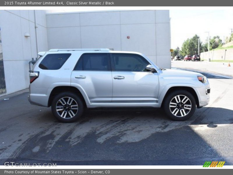 Classic Silver Metallic / Black 2015 Toyota 4Runner Limited 4x4