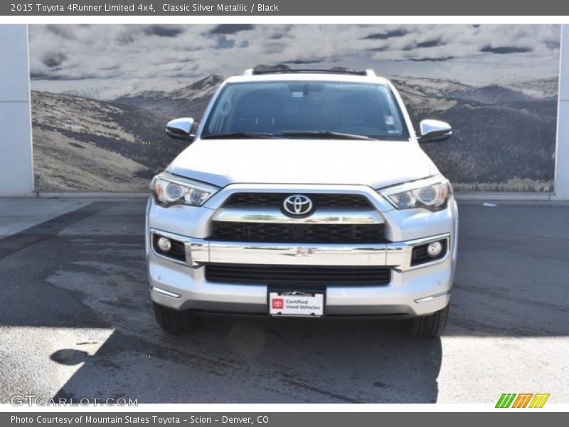 Classic Silver Metallic / Black 2015 Toyota 4Runner Limited 4x4
