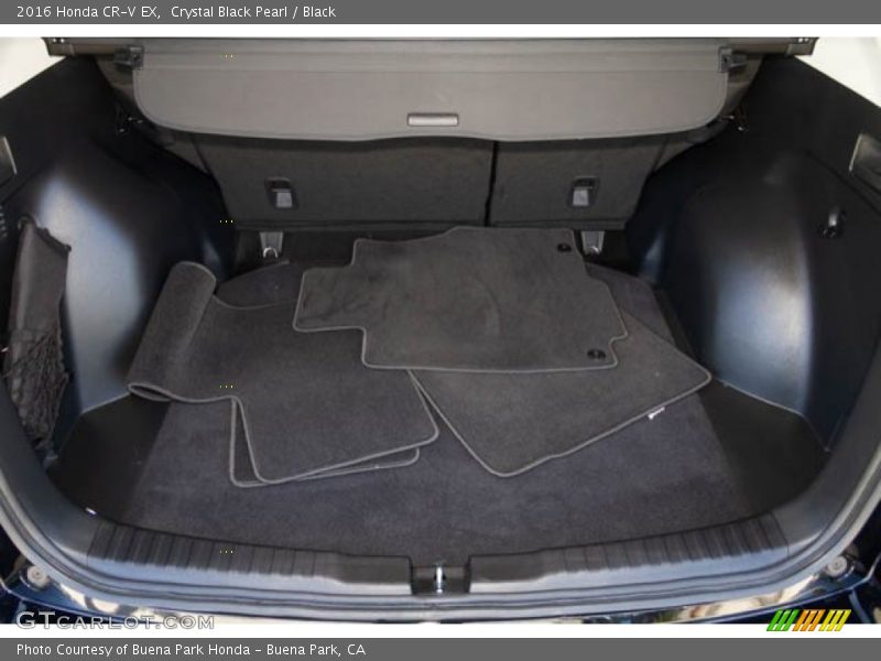 Crystal Black Pearl / Black 2016 Honda CR-V EX