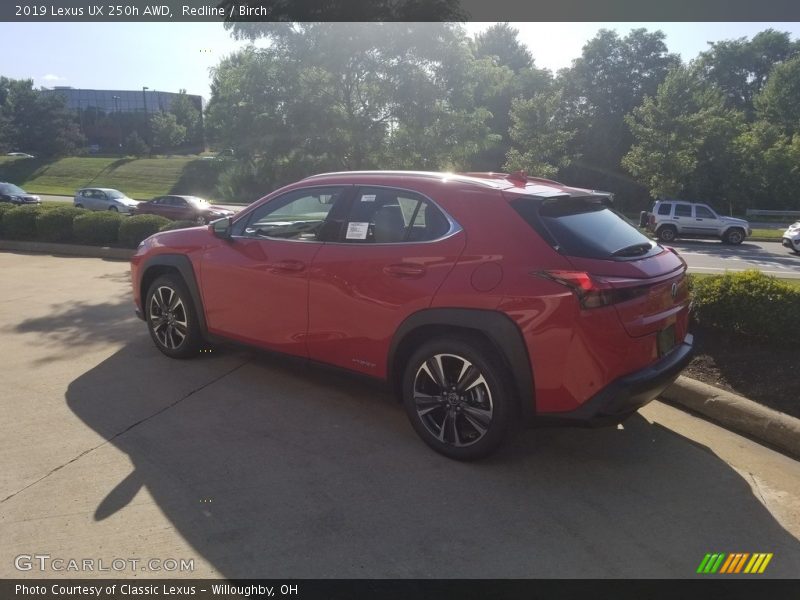 Redline / Birch 2019 Lexus UX 250h AWD