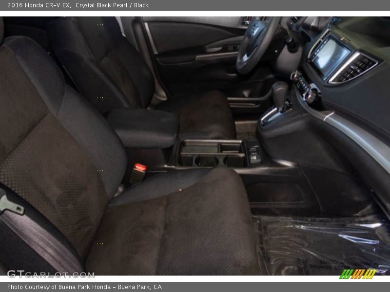 Crystal Black Pearl / Black 2016 Honda CR-V EX