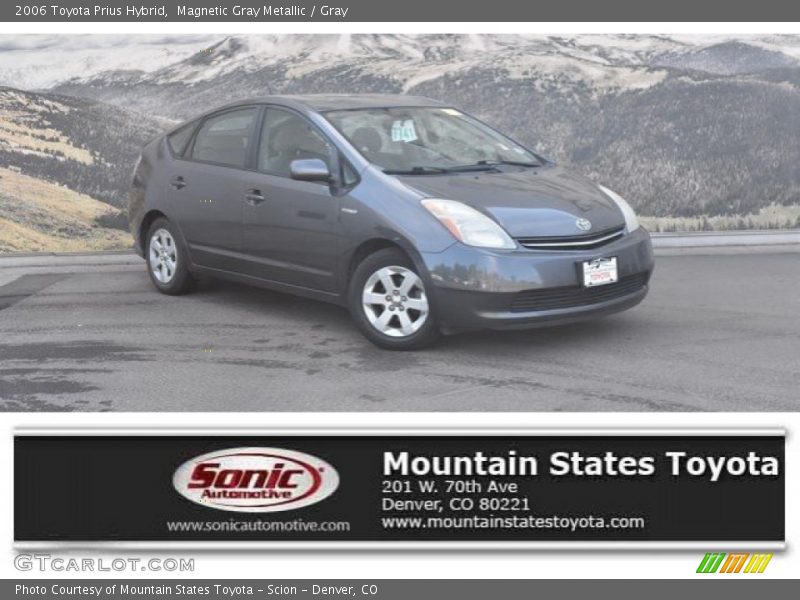 Magnetic Gray Metallic / Gray 2006 Toyota Prius Hybrid