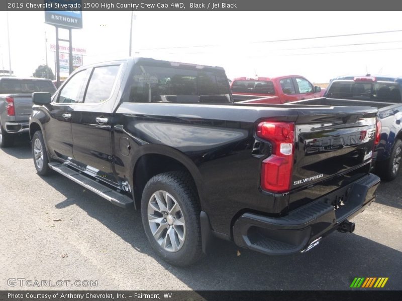 Black / Jet Black 2019 Chevrolet Silverado 1500 High Country Crew Cab 4WD