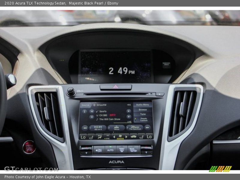 Controls of 2020 TLX Technology Sedan