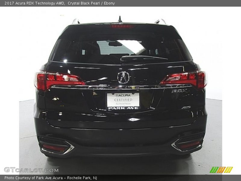 Crystal Black Pearl / Ebony 2017 Acura RDX Technology AWD