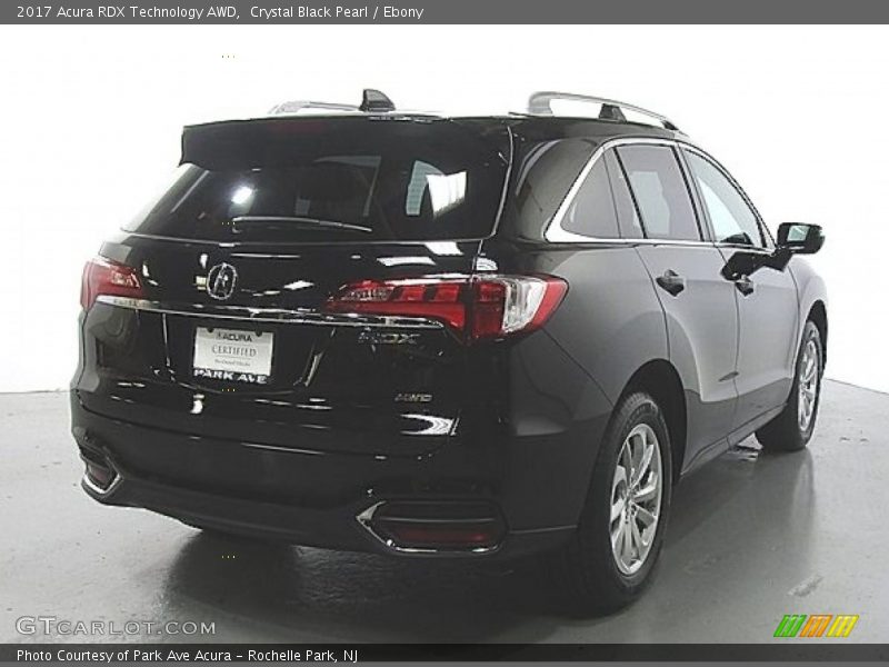 Crystal Black Pearl / Ebony 2017 Acura RDX Technology AWD