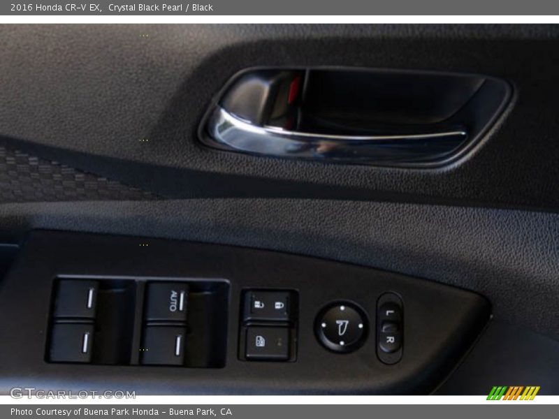 Crystal Black Pearl / Black 2016 Honda CR-V EX