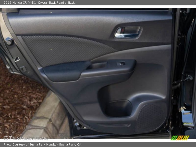 Crystal Black Pearl / Black 2016 Honda CR-V EX