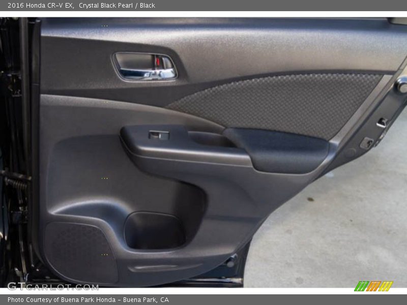 Crystal Black Pearl / Black 2016 Honda CR-V EX