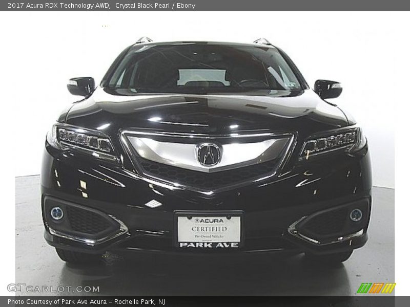Crystal Black Pearl / Ebony 2017 Acura RDX Technology AWD