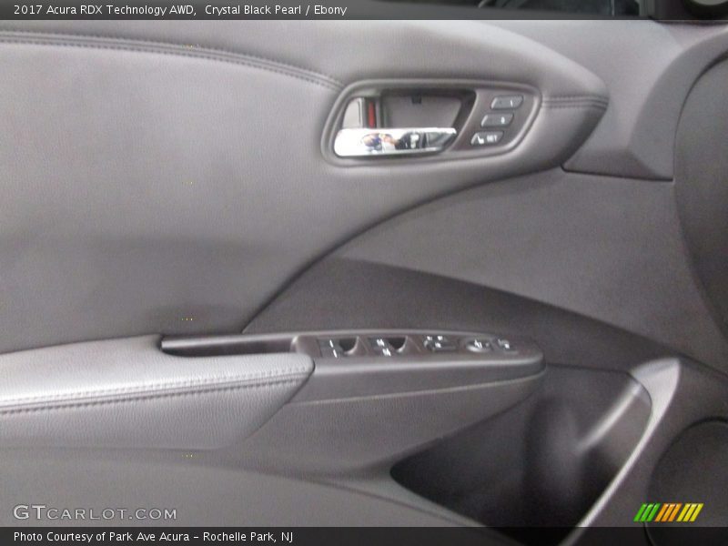 Crystal Black Pearl / Ebony 2017 Acura RDX Technology AWD
