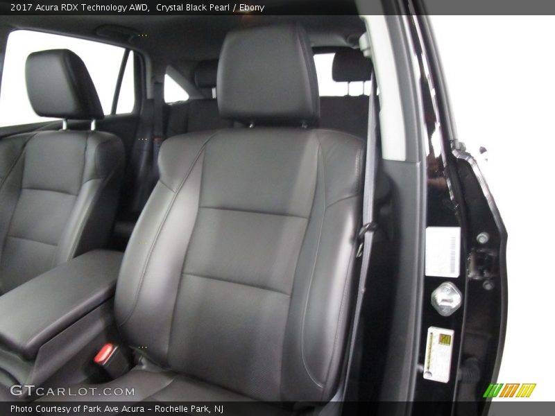 Crystal Black Pearl / Ebony 2017 Acura RDX Technology AWD