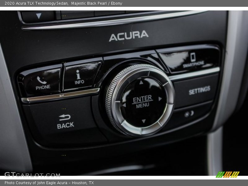Controls of 2020 TLX Technology Sedan