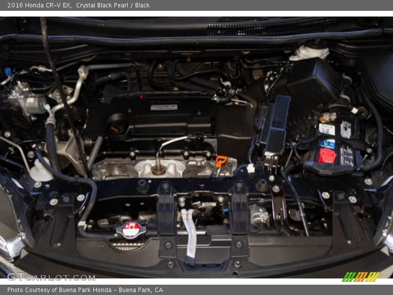 Crystal Black Pearl / Black 2016 Honda CR-V EX