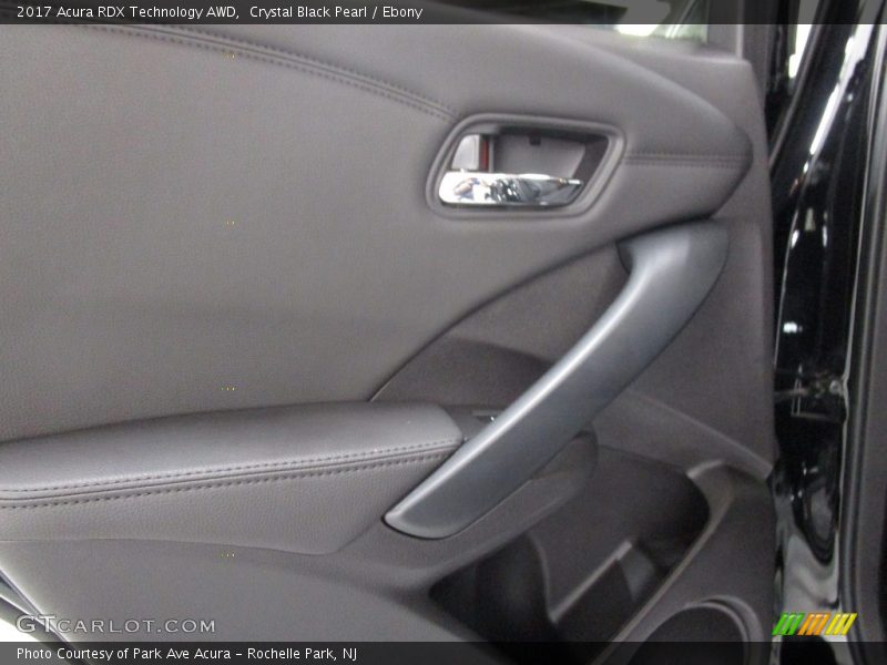 Crystal Black Pearl / Ebony 2017 Acura RDX Technology AWD