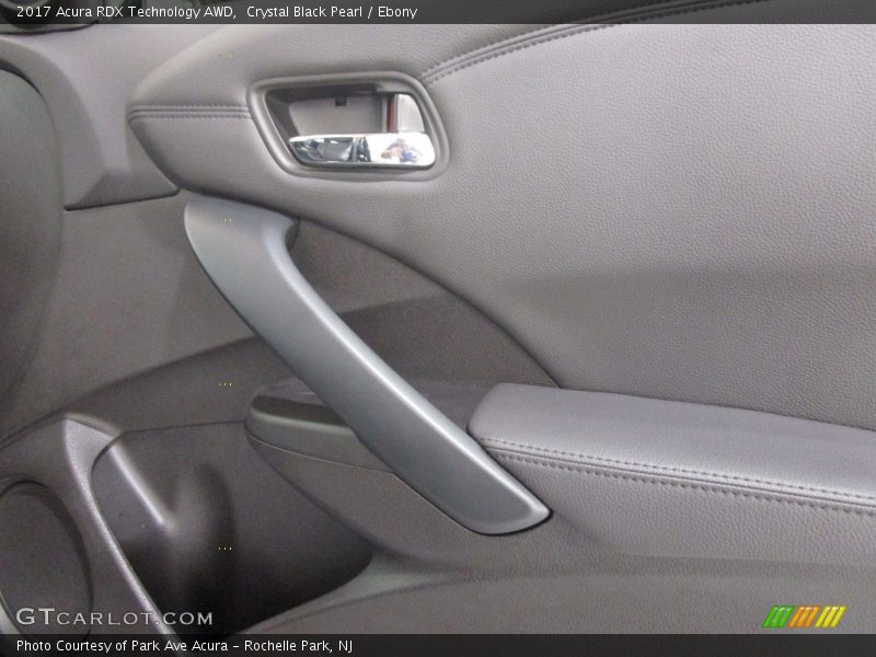 Crystal Black Pearl / Ebony 2017 Acura RDX Technology AWD