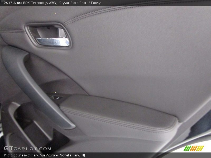 Crystal Black Pearl / Ebony 2017 Acura RDX Technology AWD