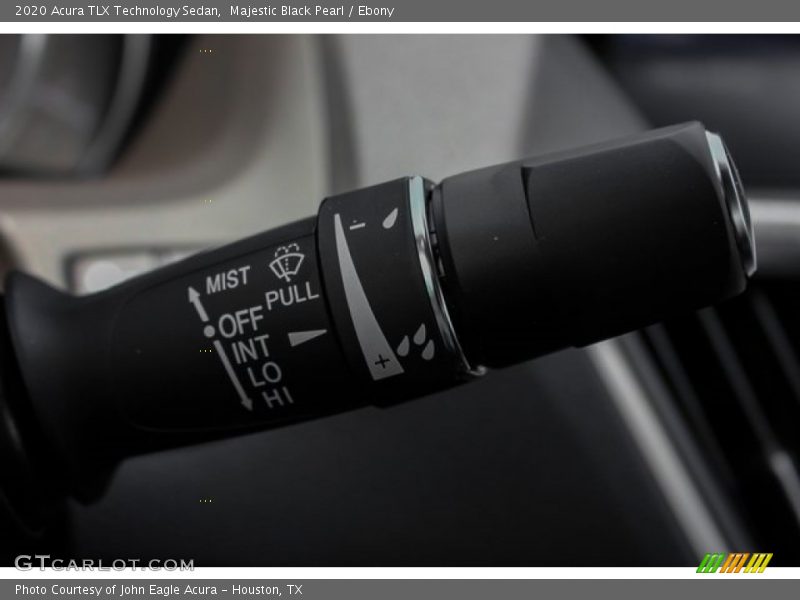 Controls of 2020 TLX Technology Sedan