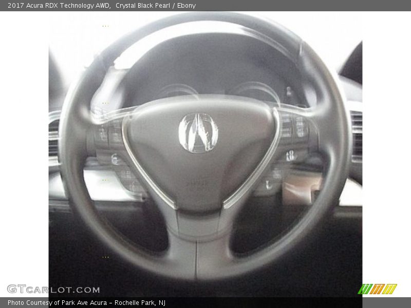 Crystal Black Pearl / Ebony 2017 Acura RDX Technology AWD