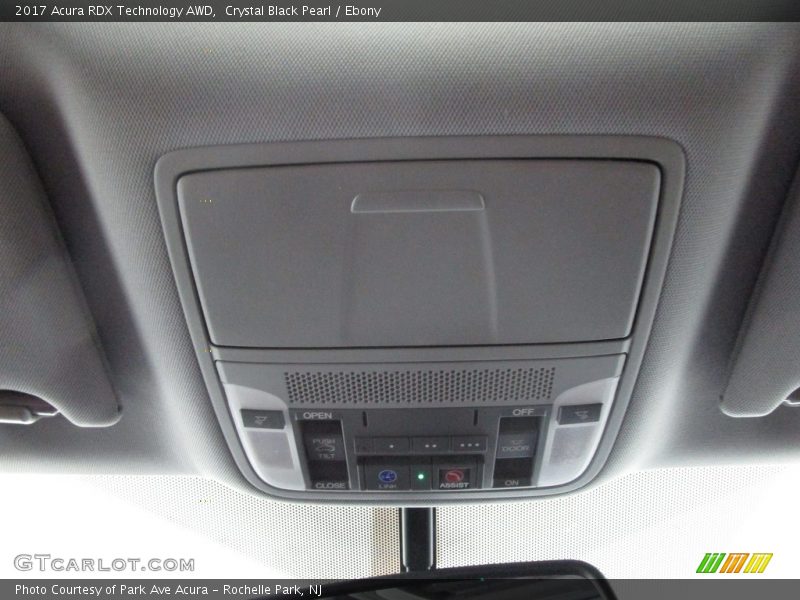 Crystal Black Pearl / Ebony 2017 Acura RDX Technology AWD