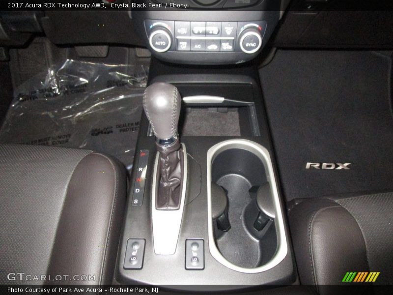 Crystal Black Pearl / Ebony 2017 Acura RDX Technology AWD