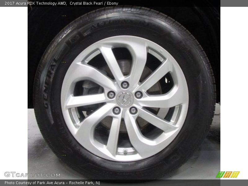 Crystal Black Pearl / Ebony 2017 Acura RDX Technology AWD