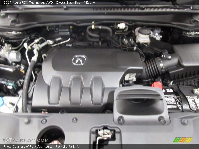 Crystal Black Pearl / Ebony 2017 Acura RDX Technology AWD
