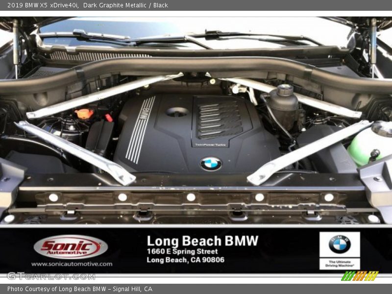 Dark Graphite Metallic / Black 2019 BMW X5 xDrive40i