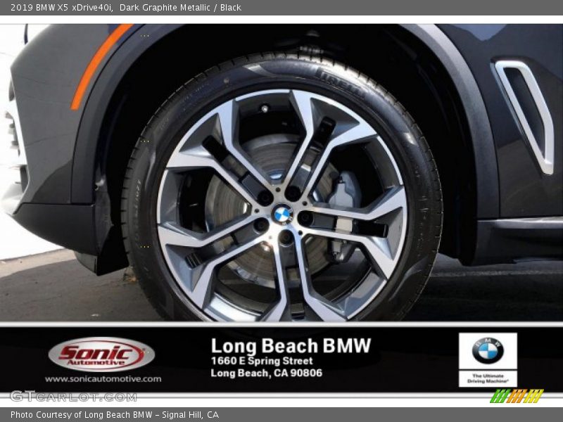 Dark Graphite Metallic / Black 2019 BMW X5 xDrive40i