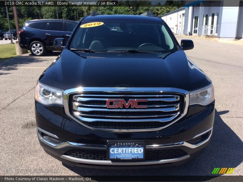 Ebony Twilight Metallic / Jet Black 2019 GMC Acadia SLT AWD