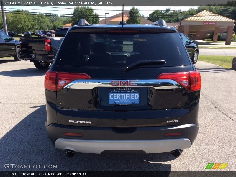 Ebony Twilight Metallic / Jet Black 2019 GMC Acadia SLT AWD