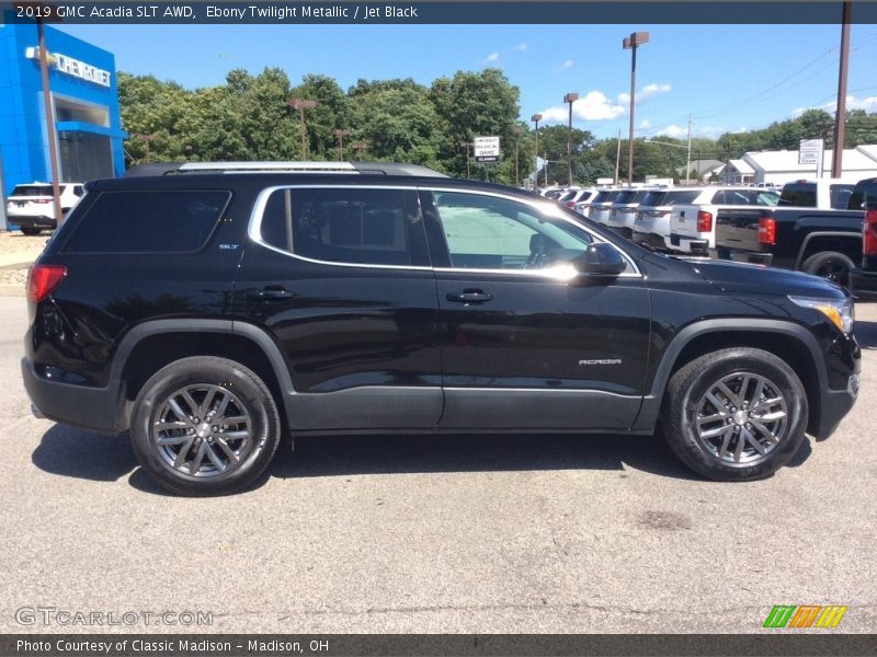 Ebony Twilight Metallic / Jet Black 2019 GMC Acadia SLT AWD