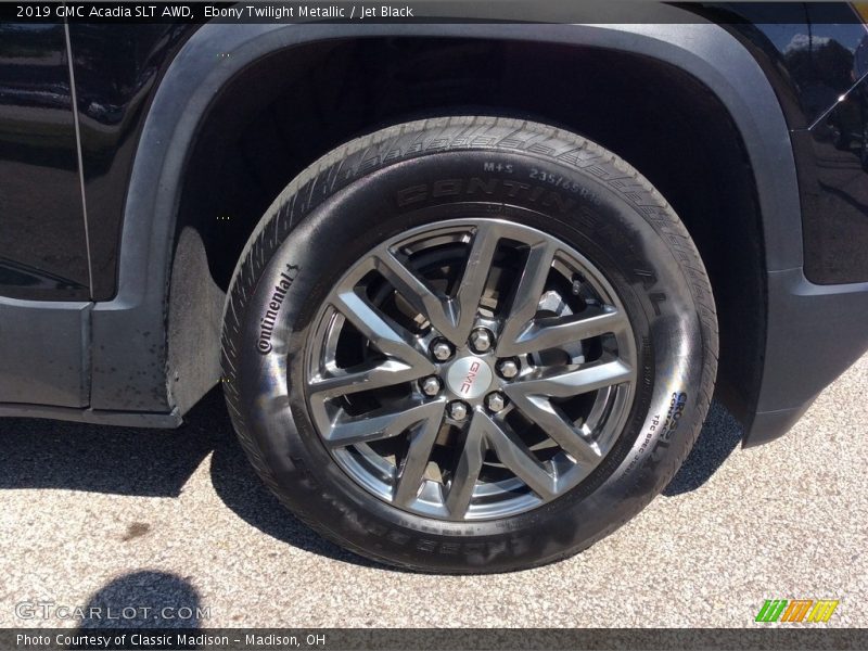 Ebony Twilight Metallic / Jet Black 2019 GMC Acadia SLT AWD