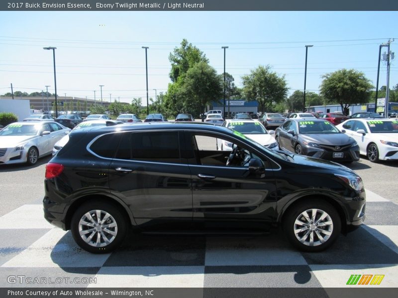 Ebony Twilight Metallic / Light Neutral 2017 Buick Envision Essence