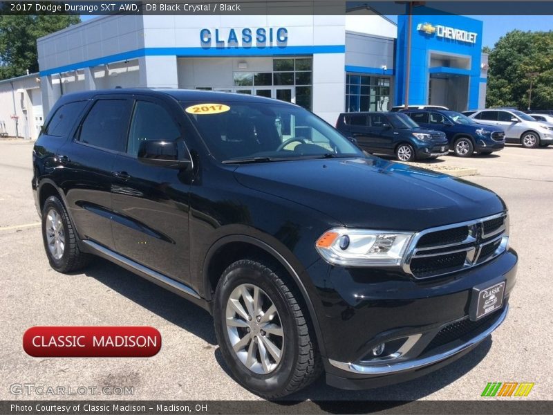 DB Black Crystal / Black 2017 Dodge Durango SXT AWD