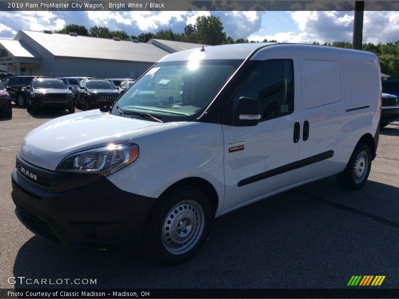 Bright White / Black 2019 Ram ProMaster City Wagon