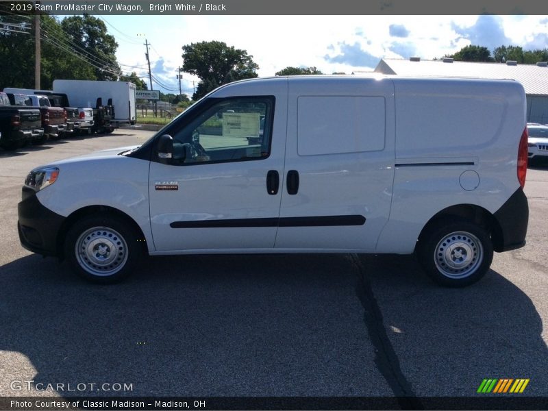 Bright White / Black 2019 Ram ProMaster City Wagon