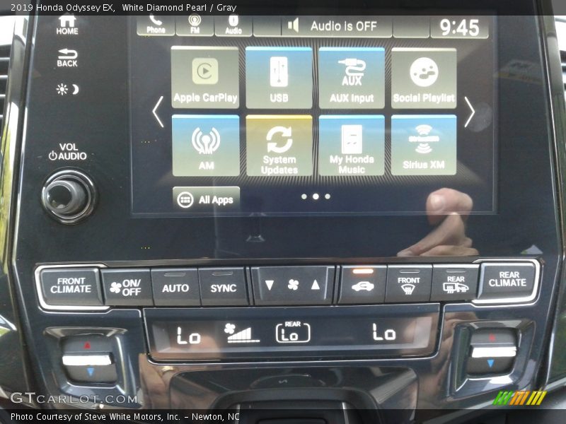 Controls of 2019 Odyssey EX