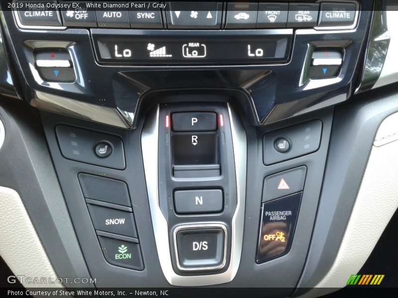  2019 Odyssey EX 9 Speed Automatic Shifter