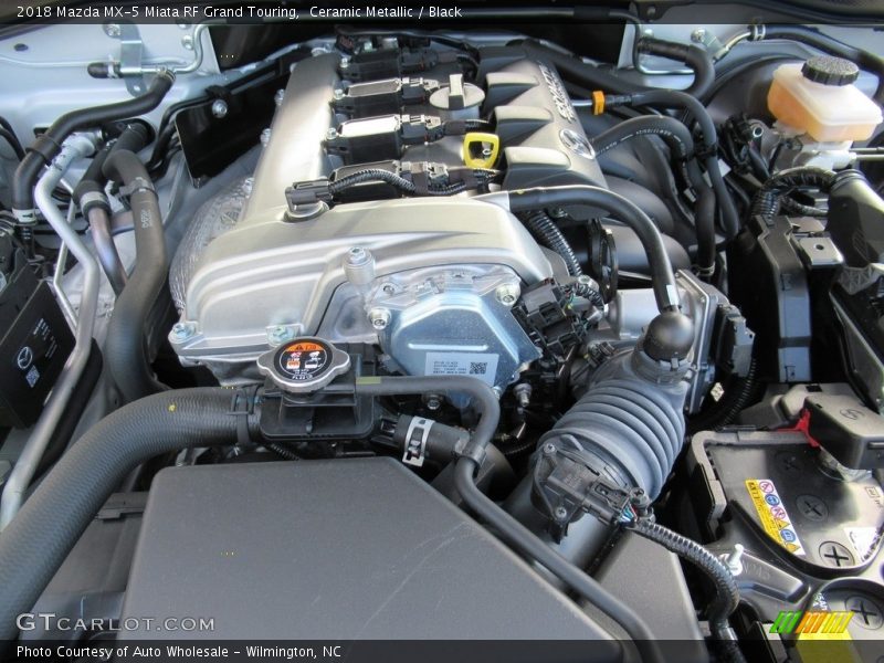  2018 MX-5 Miata RF Grand Touring Engine - 2.0 Liter SKYACTIV-G DI DOHC 16-Valve VVT 4 Cylinder