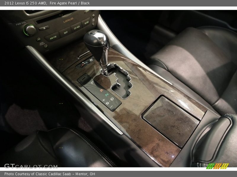 Fire Agate Pearl / Black 2012 Lexus IS 250 AWD