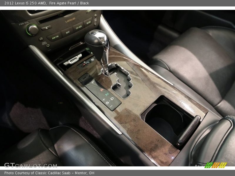 Fire Agate Pearl / Black 2012 Lexus IS 250 AWD