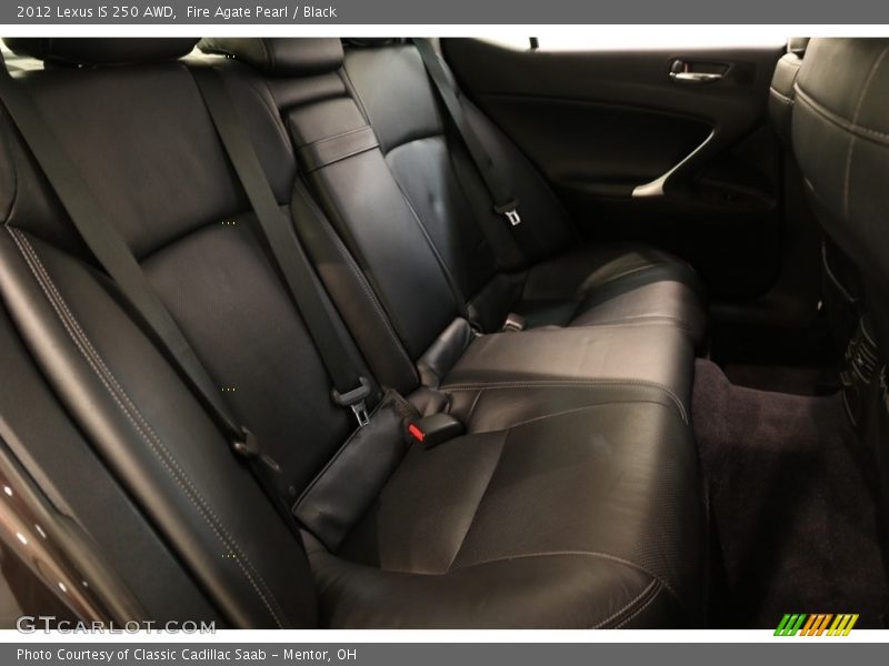 Fire Agate Pearl / Black 2012 Lexus IS 250 AWD