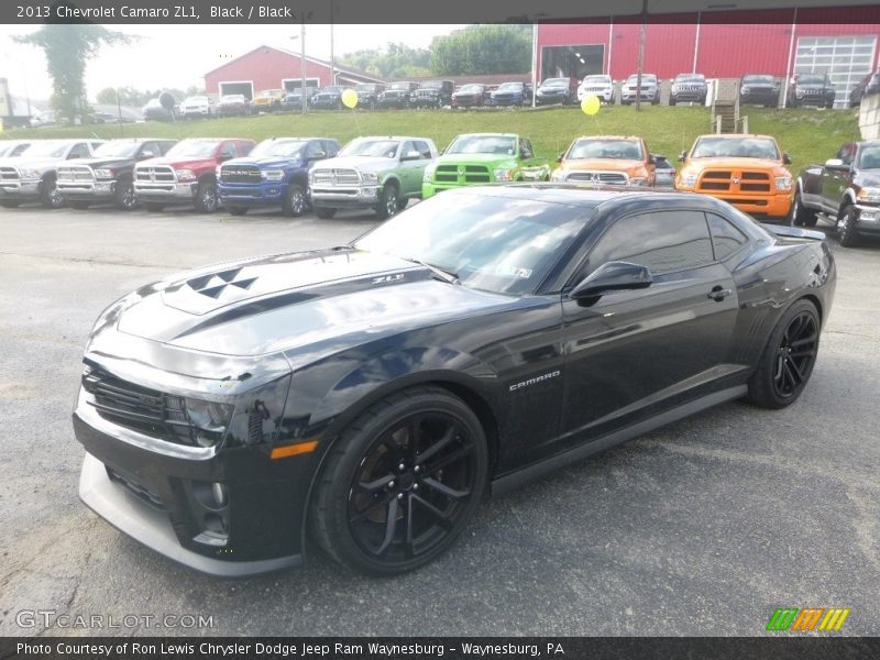 Black / Black 2013 Chevrolet Camaro ZL1