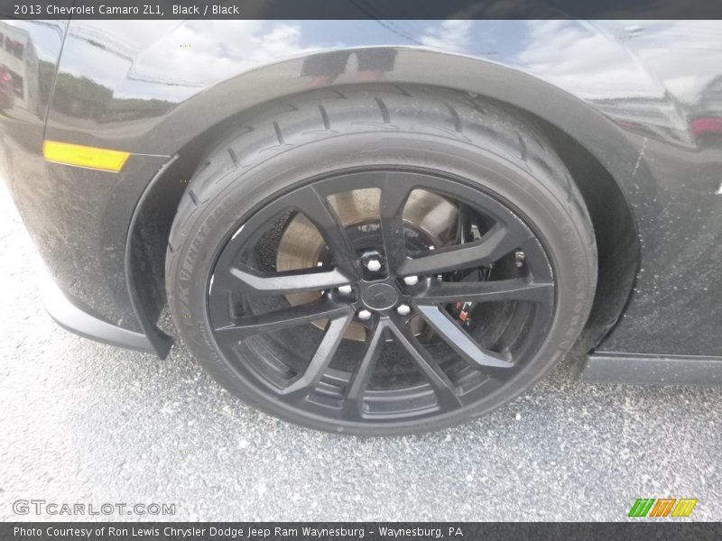 Black / Black 2013 Chevrolet Camaro ZL1