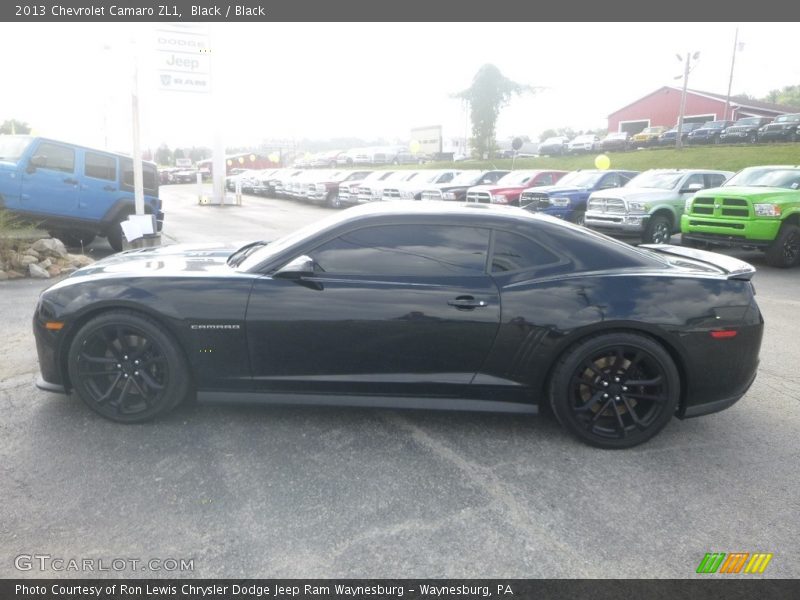 Black / Black 2013 Chevrolet Camaro ZL1